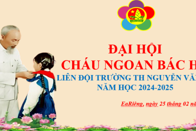 Đại hội Cháu ngoan Bác Hồ năm học 2024-2025